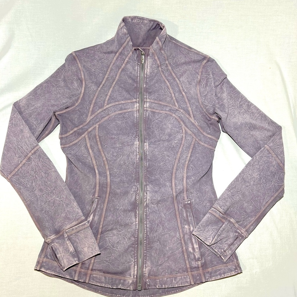 Lululemon Ice Dye Define Jacket Size 8